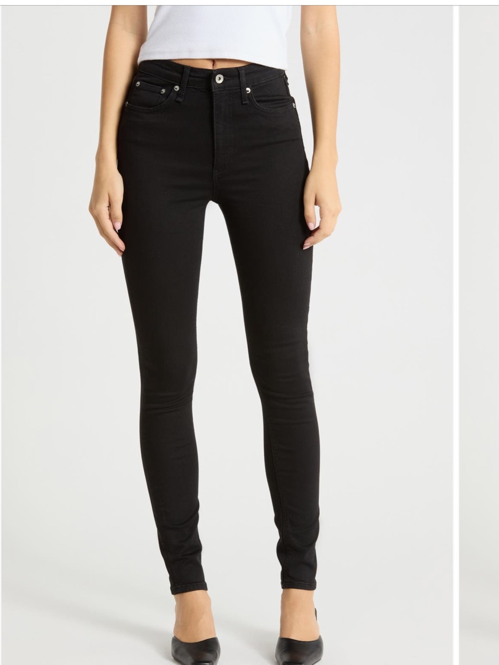 rag & bone Women’s Black Skinny Jeans